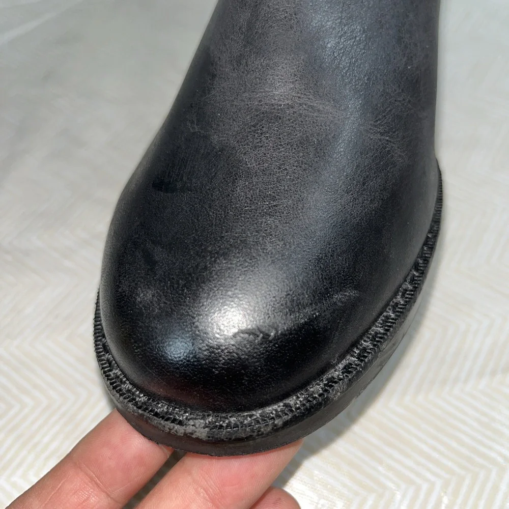 Sperry Women's Ambrose Ankle Boots Size 9.5 M Black‎ Suede Leather STS90524